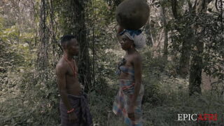 From the village stream she wetted my whole