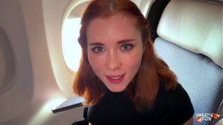 Have You Also Dreamed To Fuck A Huge cocked Stranger in Airplane