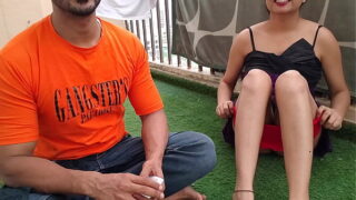 Horny guy Fucked Saarabhabhi Finally Playing cards and sex