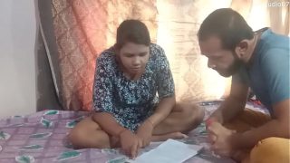 Indian Home tutor fucking sexy teen student at home