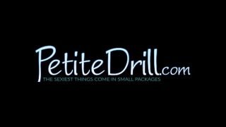 Petite blonde teen Lily Rader orally pleasured and fucked