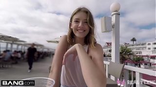 Real Teens – Teen POV pussy play in public