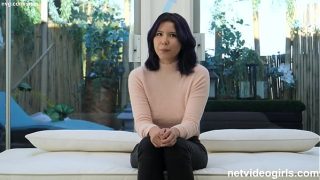 Sweet outgoing Asian girl fucks the 5th guy of her life